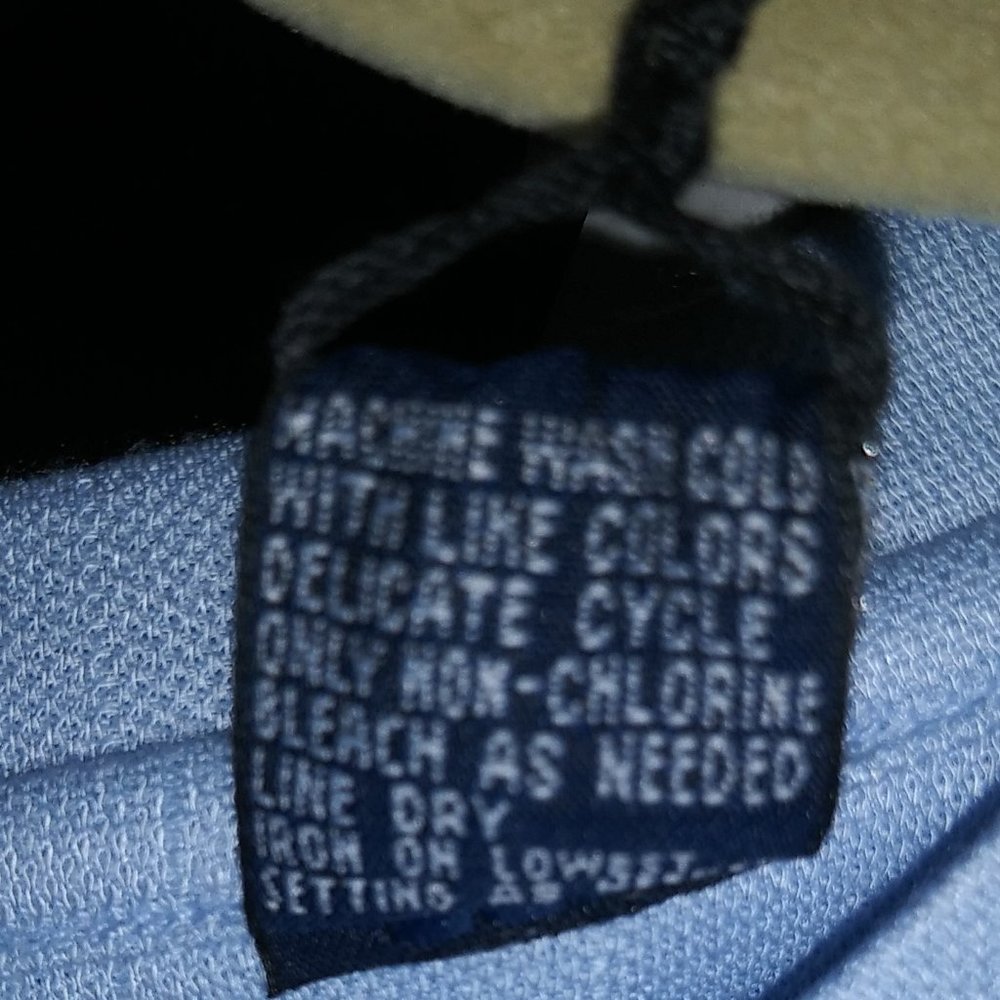 NWT Chereskin Short Sleeve Lt Blue Pull-on Shirt Med - Picture 4 of 8